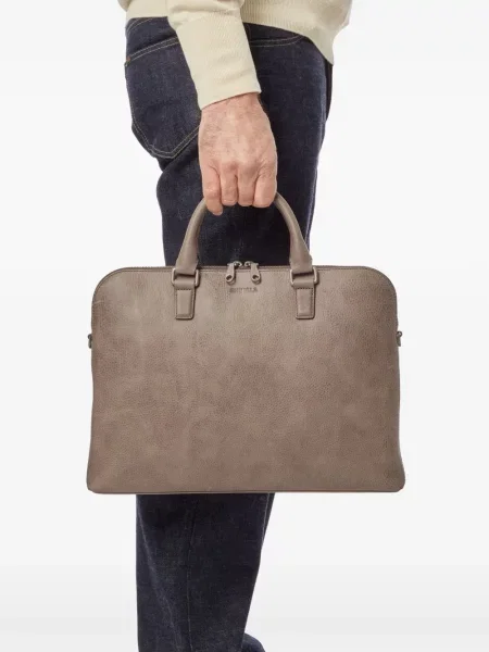 Servietă Shinola din piele maro