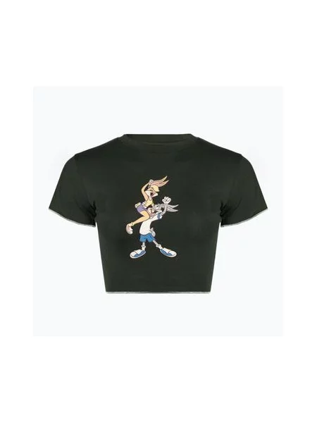 Футболка Ellesse Tweetest Crop темно-зелена зелена