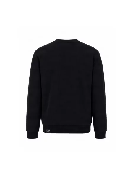 Bluza Emporio Armani Ea7 z logo czarna