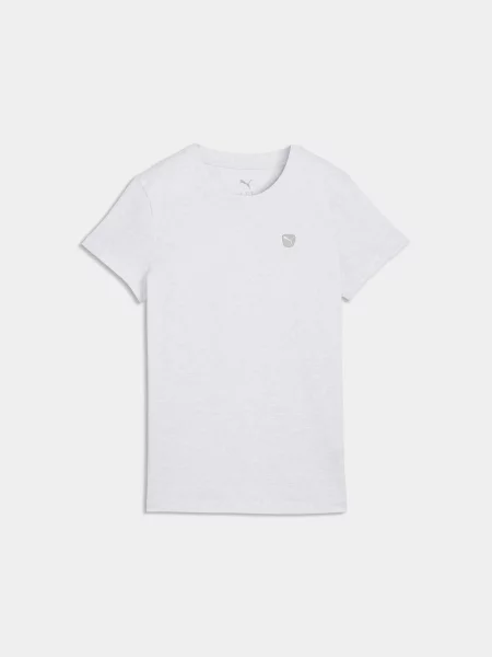Футболка PUMA Ess Elevated Tee комбінований верх білий