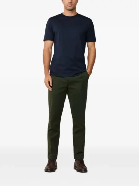 Tricou Hackett London cu autograf albastru