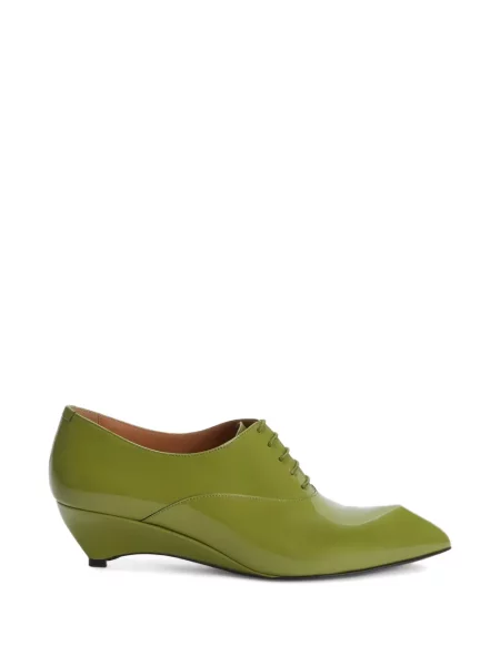 Pantofi cu toc Jil Sander verde
