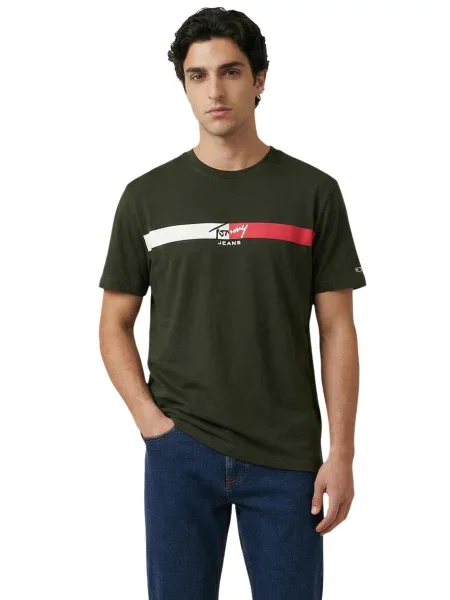 Majica Tommy Hilfiger Jeans bela