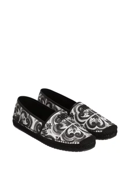 Espadrile Dolce & Gabbana cu imagine negru