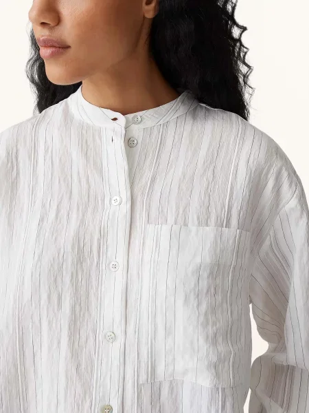 Opus Bluzka Flaria weiss czarna