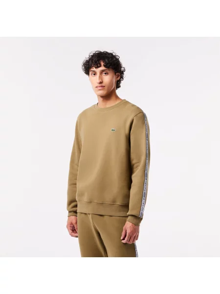 Lacoste толстовка чоловіча Classic fit коричнева