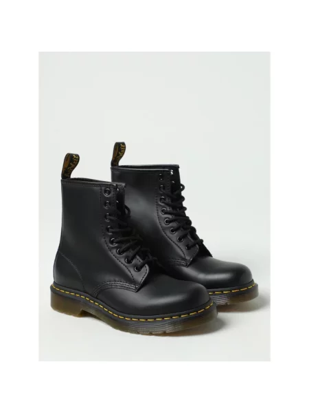 Botki Dr. Martens skórzane czarne