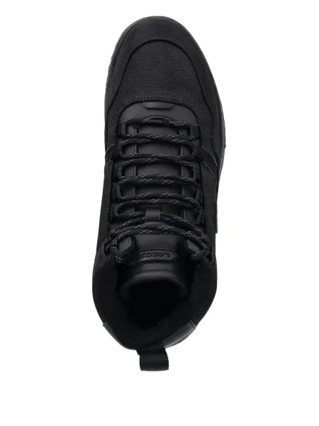 Sneakerși Lacoste cu autograf negru