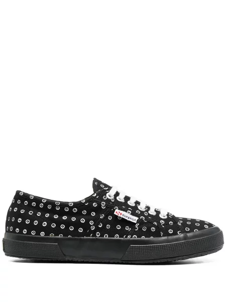 Sneakerși 10 Corso Como cu imagine negru