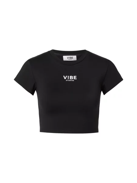 V!BE STUD!OS Póló fekete fehér