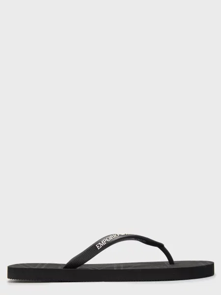 Шльопанці Emporio Armani чорні