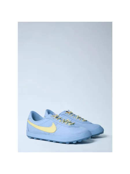 Sneakersy Nike z logo niebieskie