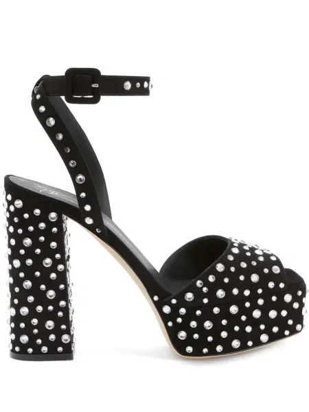 Sandale Giuseppe Zanotti cu platformă negru