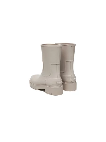 Gumijasti škornji Calvin Klein Jeans Bordo rdeča