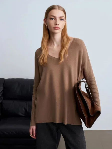 Dilvin Pulover Pullover devine dlake camel