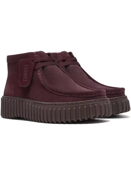 Pantofi Clarks roșu