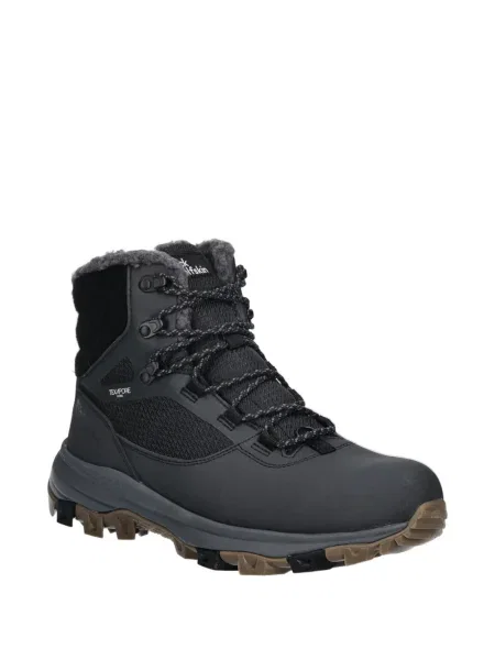 Členkové topánky Jack Wolfskin čierna
