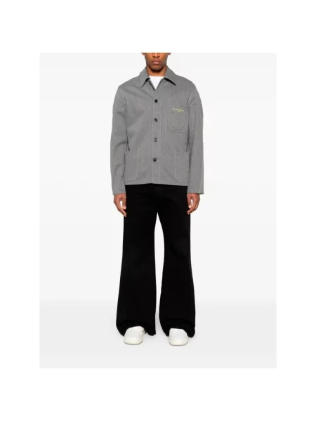 Kurtka jeansowa Givenchy szara