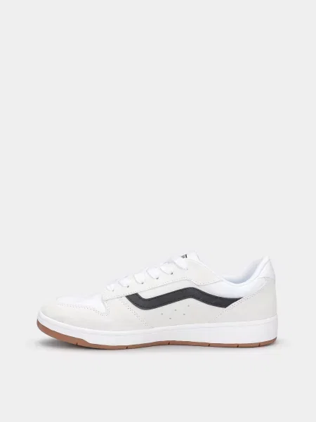 Замшевые кеды Vans белые