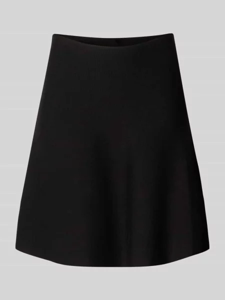 Rozkloszowana spódnica mini z mieszanka model MELLII' Only czarna