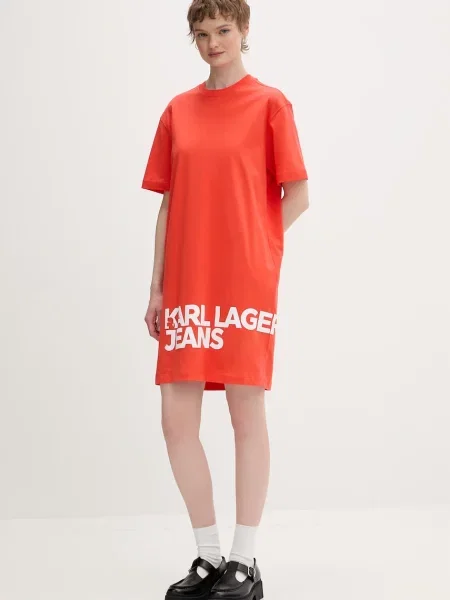 Джинсова сукня Karl Lagerfeld Jeans