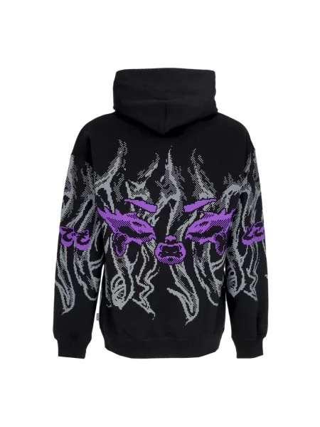 Bluza z kapturem Octopus czarna