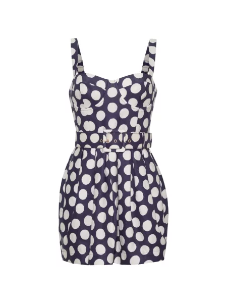 Rochie mini Cara Cara cu buline albastru