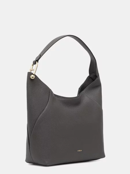 Furla Ročna torba Lara M IT siva