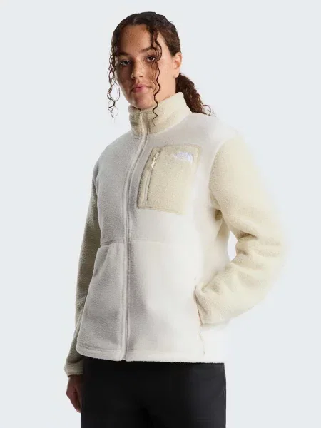 Флісова кофта The North Face W YUMIORI FULL ZIP білий