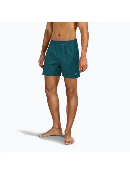 Șorturi de baie pentru bărbați Nike Essential 5" Volley Green Abyss verde