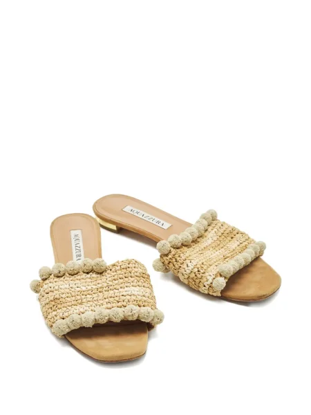Sandale Aquazzura cu pompoane