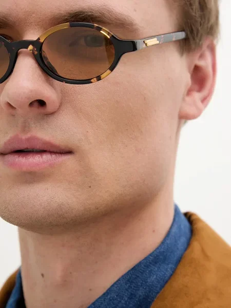 Bottega Veneta napszemüveg narancsszínű