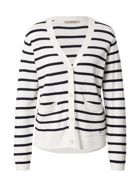 Smith&Soul Kardigan tmavě modrá bílá