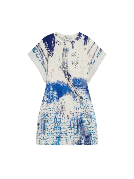 Desigual Rochie M. C. Lacroix albastru / albastru aqua / negru / natural alb