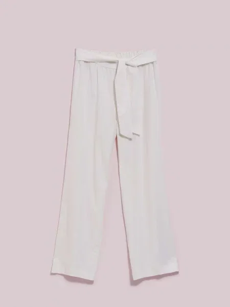 Pantaloni Marisse alb