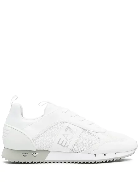 Sneakersy Ea7 Emporio Armani w paski białe