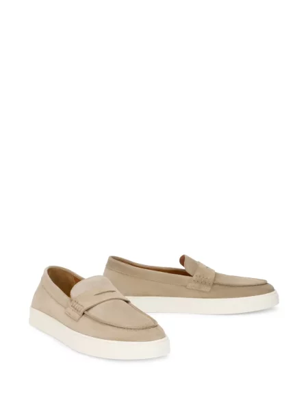 Pantofi loafer Doucal's din piele de căprioară