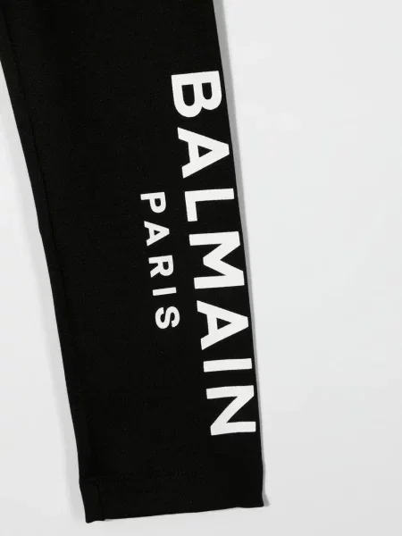 Gyerek leggings Balmain fekete