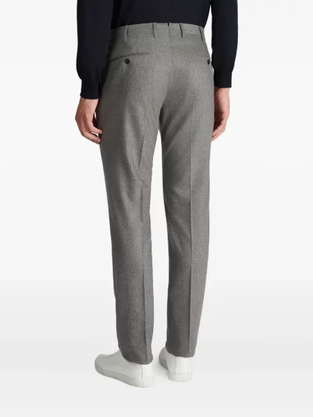 Pantaloni Incotex de flanelă gri