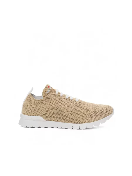 Sneakersy Kiton skórzane beżowe