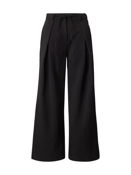 ABOUT YOU Pantaloni cutați Elora' negru