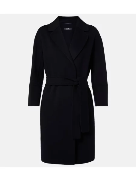 Palton 's Max Mara de lână plic albastru