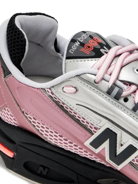 Sneakerși New Balance din piele de căprioară negru