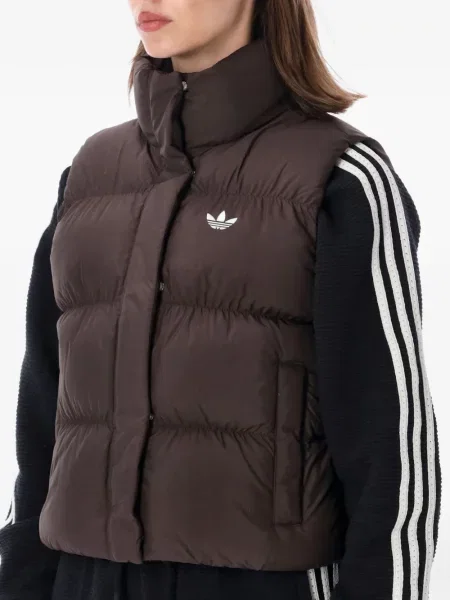 Pantaloni Adidas alergare cu broderie chunky verde