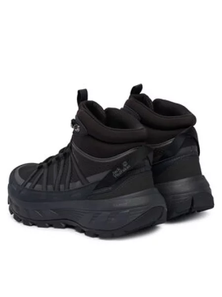 Jack Wolfskin Bakancs Wild Hike Mid fekete