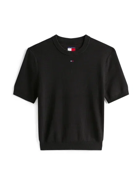 Pulover Tommy Jeans črna