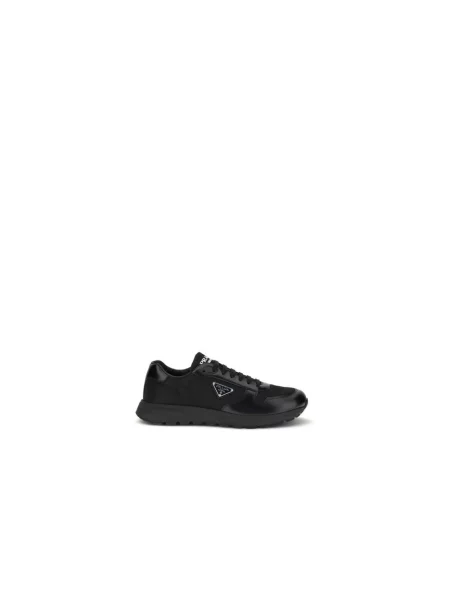 Sneakersy Prada skórzane czarne