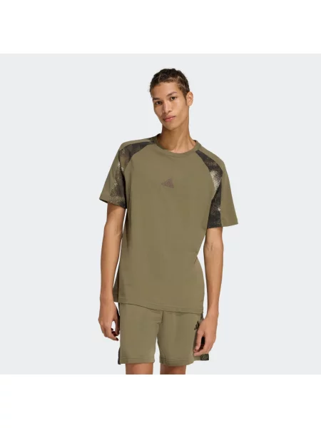 CAMO T-SHIRT oliwkowa
