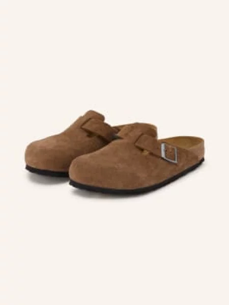 Birkenstock Pantofle Boston Leve hnědá