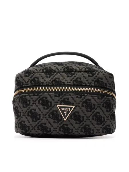 Козметична чанта Guess черно